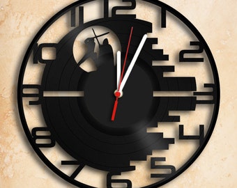 Movie Inspired Wall Clock Vinyl Record Clock Handmade
