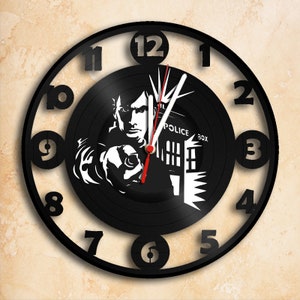 Film inspiriert Wanduhr Schallplatte Uhr bestes Geschenk handgefertigt