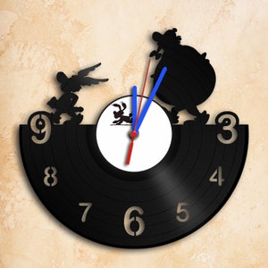 Movie Inspired Wall Clock Vinyl Record Clock Best Gift Handmade
