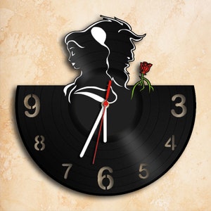 Film inspiriert Wanduhr Schallplatte Uhr handgefertigt