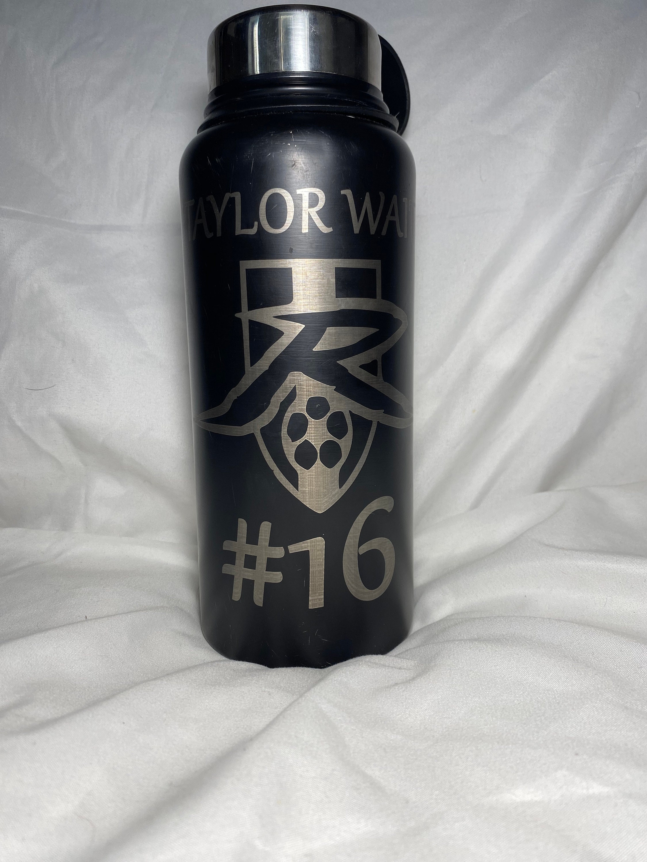 Custom Laser Engraved Water Bottle - Etsy