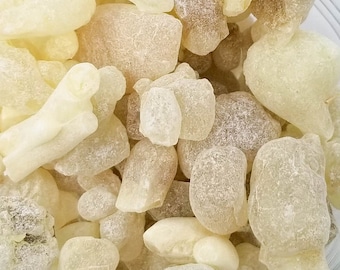 Incenso bianco di qualità premium Hojari, Boswellia sacra, incenso in resina, origine: Oman, meditazione, elevazione spirituale, rilassamento