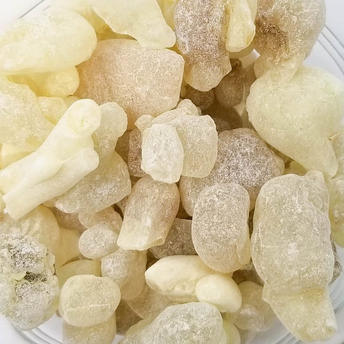 Encens En Grains Oliban D'Oman - Boswellia Sacra, 50 Grammes Pur