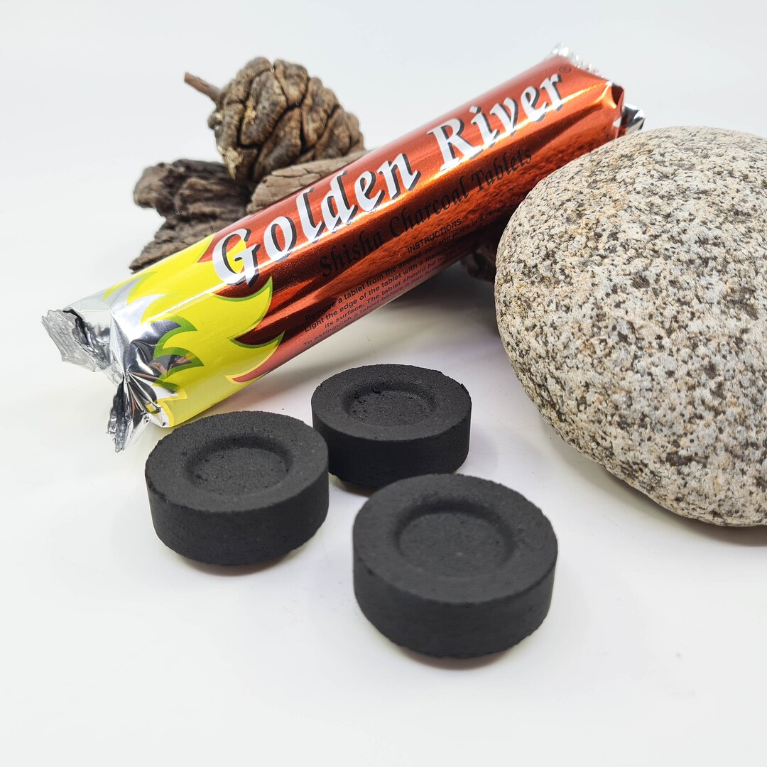 10 Selfigniting Burning Charcoal Pellets Diameter 33 Mm for Etsy