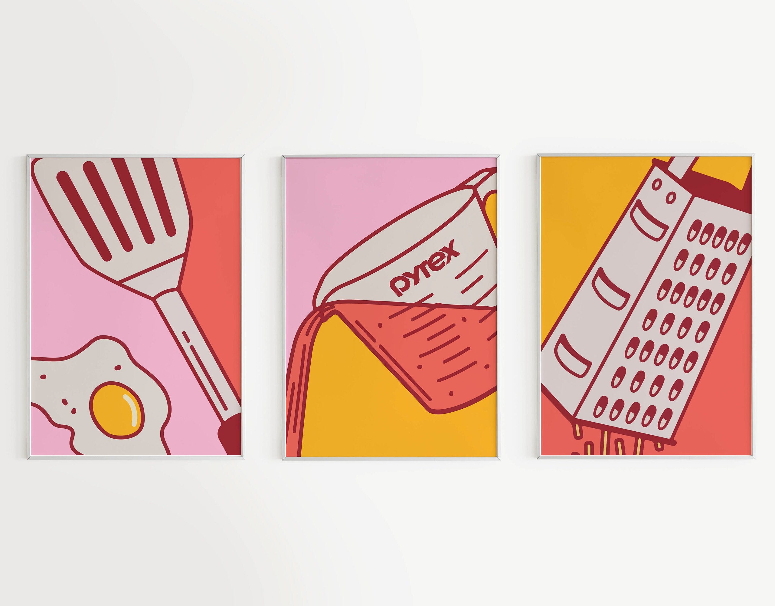 3 Kitchen Pop Art Printable 