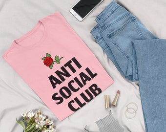 Anti Social Club Graphic Tee: Introvert Shirt