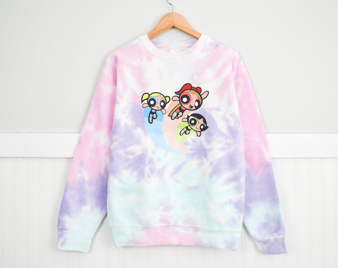 Pink powerpuff shop girl hoodie