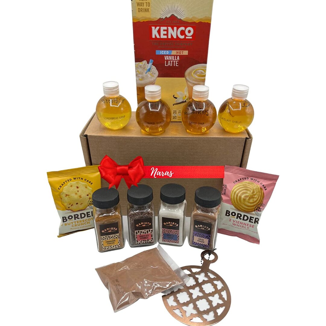 Iced Coffee Vanilla Gift Set 8x Kenco Iced Latte Sachets Etsy UK