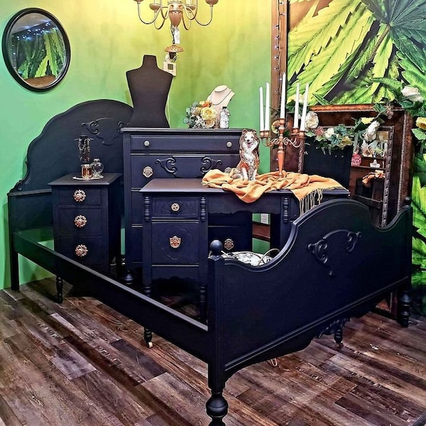 Antique Bedroom Set - Etsy