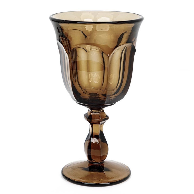 Vintage Noritake Provincial Wine Glasses in Brown set of 4 Etsy