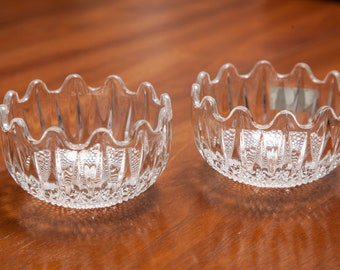 Vintage Tritschler Winterhalder Bleikristall Lead Crystal Bowls (Set of 2)