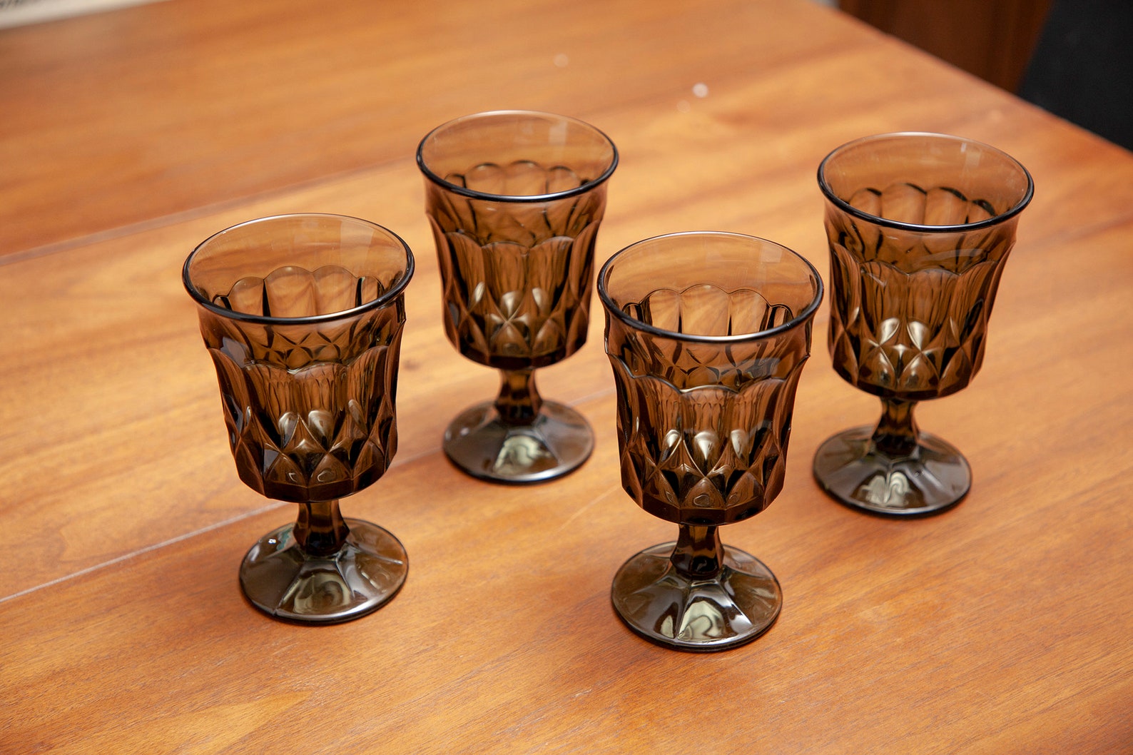 Vintage Noritake Perspective Mid Century Modern Iced Tea Glasses in