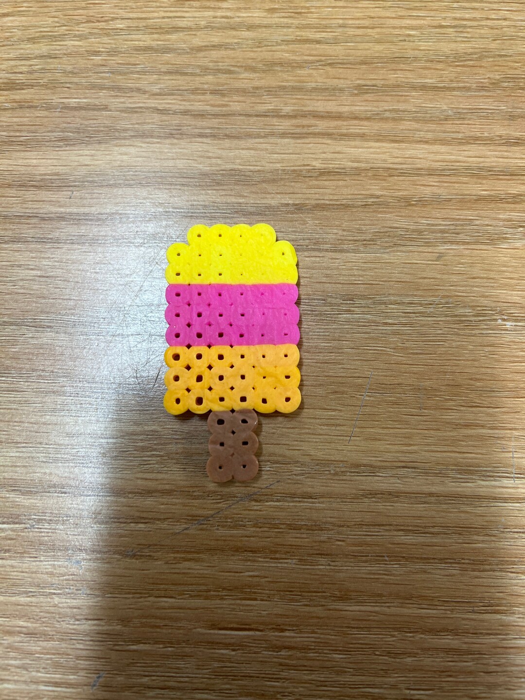 Perler Bead Popsicle Keychain Etsy
