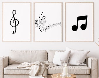 Metal Music Wall Decor Piano Band Drums Guitar Note Bedroom Music Room Art 1