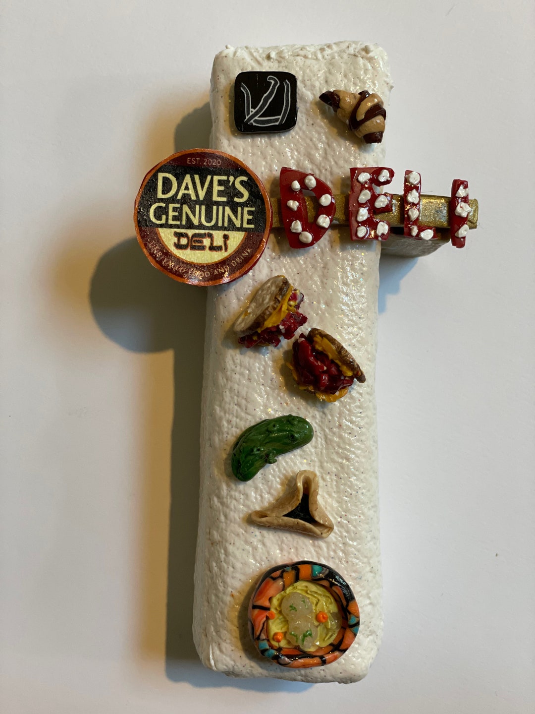 Mezuzah Polymer Clay dave's Genuine Deli Etsy