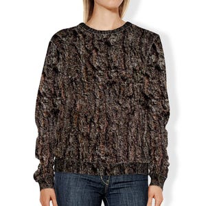 Camo Sweatshirt - Baumrinde