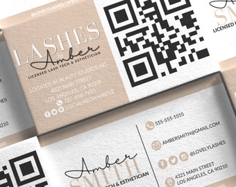 Sjabloon voor visitekaartjes, ontwerp voor visitekaartjes, visitekaartjes voor zweepartiesten, luxe visitekaartjes, sjabloon voor visitekaartjes Canv