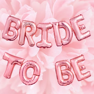 Bride to Be Balloon Decorations Kit, Bride to be Diamond Ring Balloon Bridal Shower Supplies Bachelorette Party Supplies Hen Party Supplies