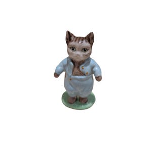 Vintage Beatrix Potter Tom Kitten Figurine 1948 Beswick England | Frederick Warne Porcelain Cat Collectible