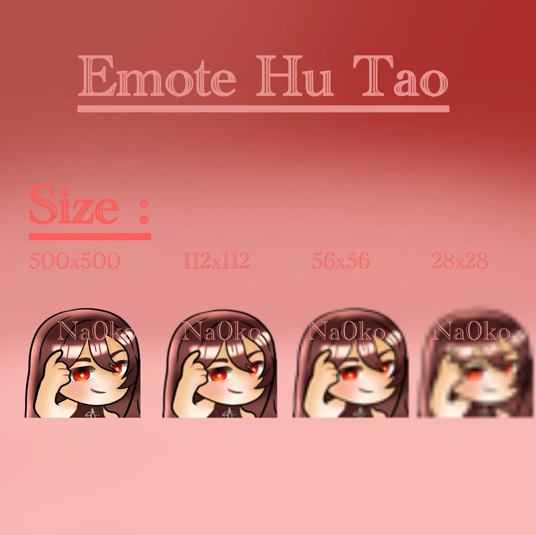 Hu Tao Emote Twitch Discord Genshin Impact Big Brain Etsy hu-tao-emote-twitch-discord-genshin-impact-big-brain-etsy