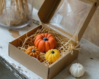 Pumpkin Shaped Candle, Pumpkin Spice Latte, Halloween decorative candle, fall décor, autumn food candle, Thanksgiving candle, harvest candle