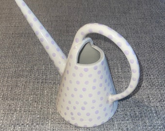 Arnell’s Ceramic Polka Dot Wayering Can