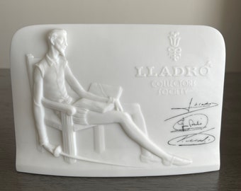 Lladro Collectors Society Don Quixote Plaque