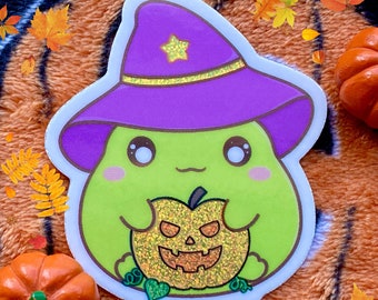 Halloween Froggy Sticker