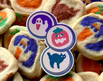 Halloween Sugar Cookie Sticker