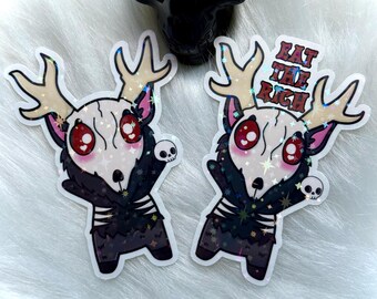Wendigo Cute Cryptid Sticker