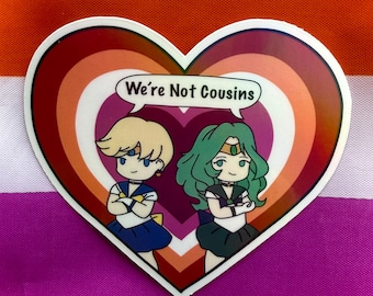 Sapphic Sailor Scouts Sticker