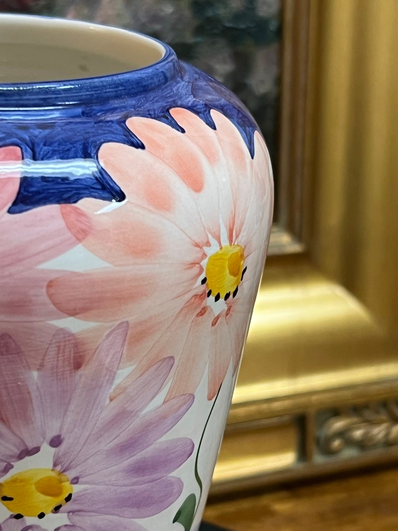 Vintage Ceramic Art Vase. Made in Portugal Etsy