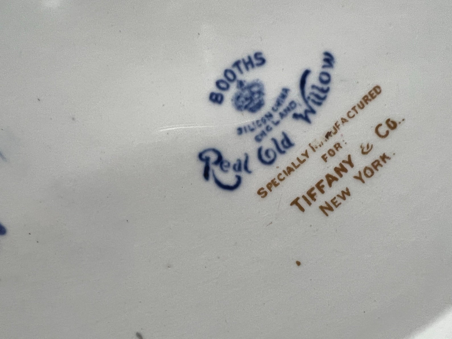 HUGE ANTIQUE SET real Old Willow Dinner Set. 128 Pieces Etsy