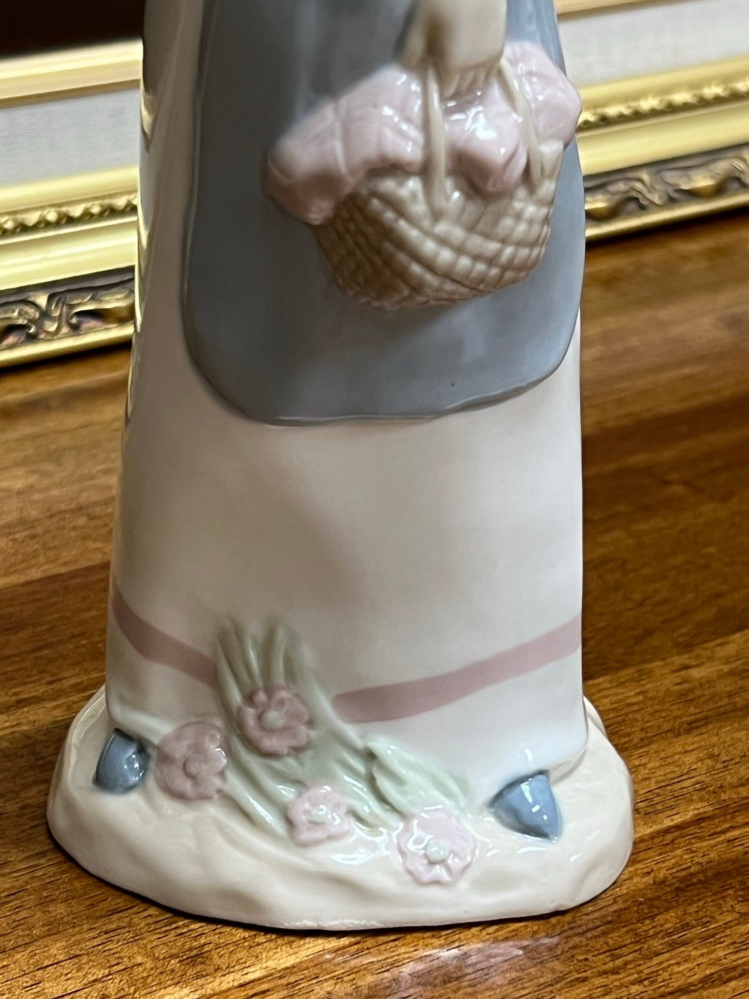 Vintage Nadal Porcelain Girl Figurine Etsy