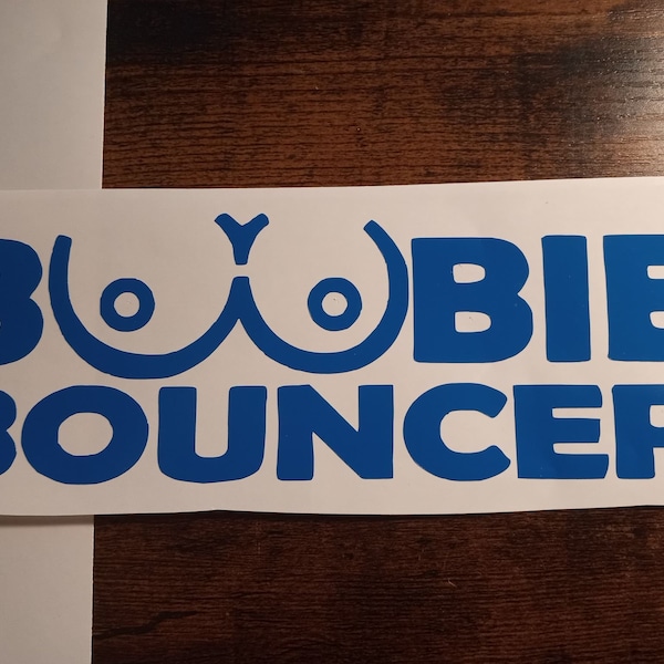 Boobie Bouncer decal