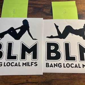 Stickers BLM bang milfs locales