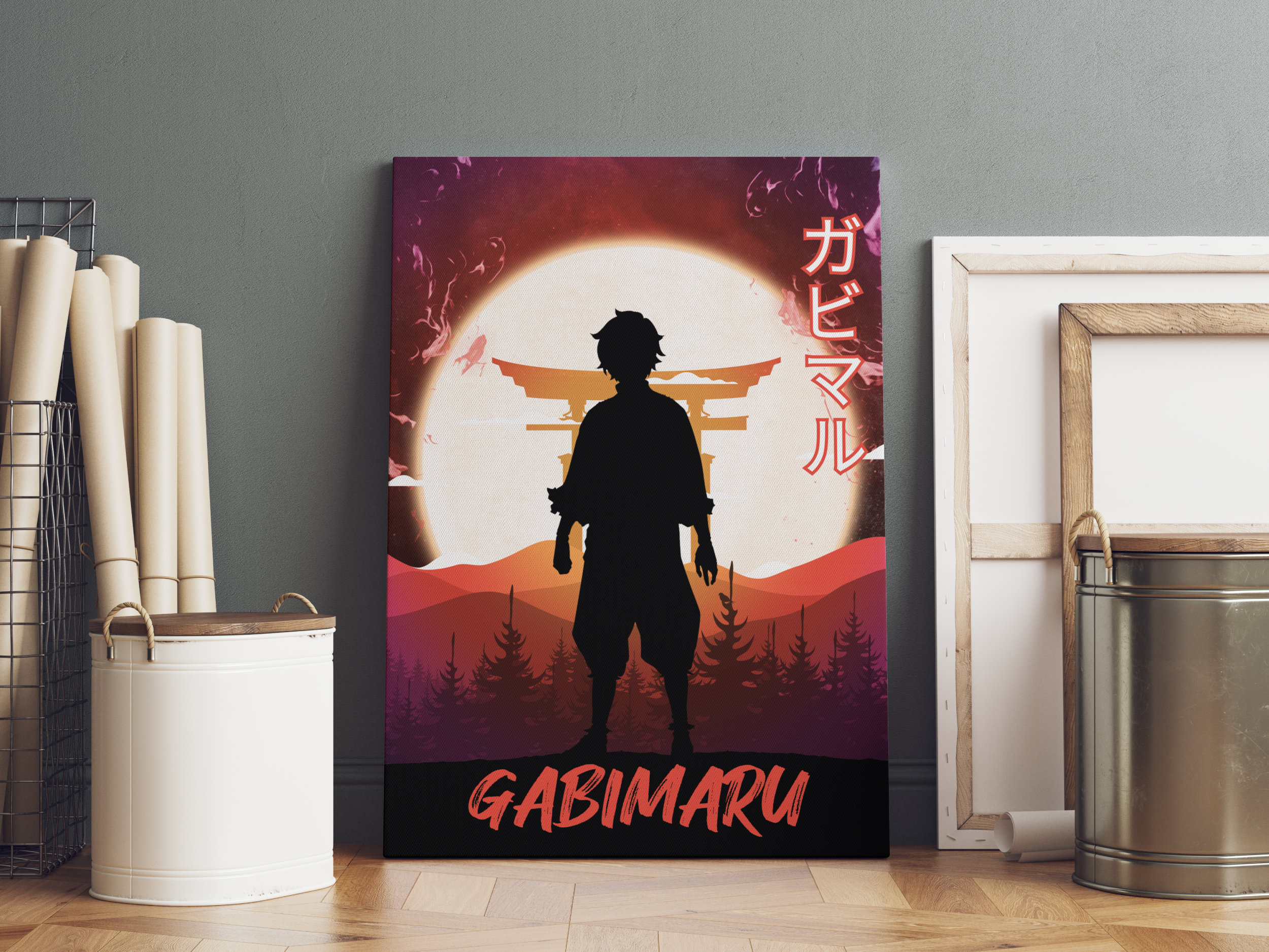 Gabimaru Anime Manga Wall Paint jigokuraku Wall (Instant Download) 