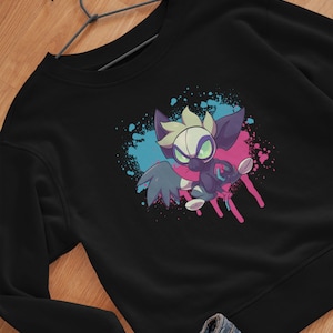 Sudadera con capucha Grafaiai, sudadera de anime, sudadera Aye-Aye, regalo para gamers, chaqueta estilo grafiti, suéter para amantes de los lémures, top para gamers