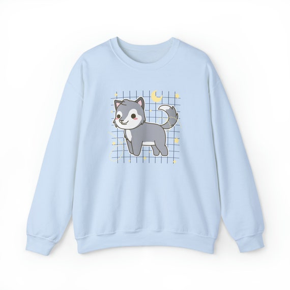Sweat-shirt Fille Chien De Noël – Manches Longues, Col Rond, Imprimé Mignon, Polyester, Idéal Hiver Et Fêtes