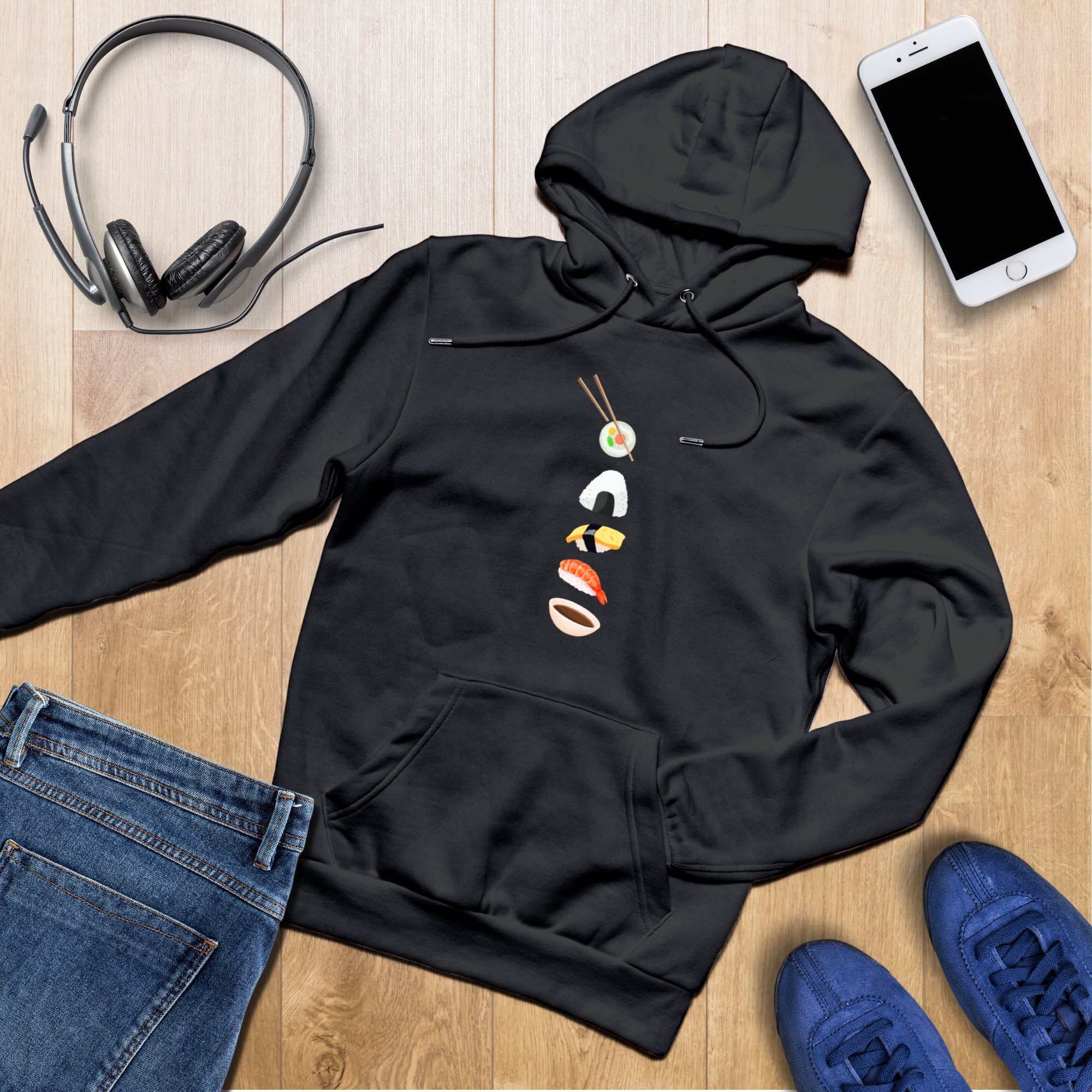 Sushi Hoodie - Etsy