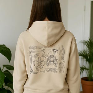 OIT RDSC Student Hoodie, Personalized Rad Tech Pullover, Botanical Radiology Sweatshirt, X-Ray Technologist Sweater, Skeleton Long Sleeve