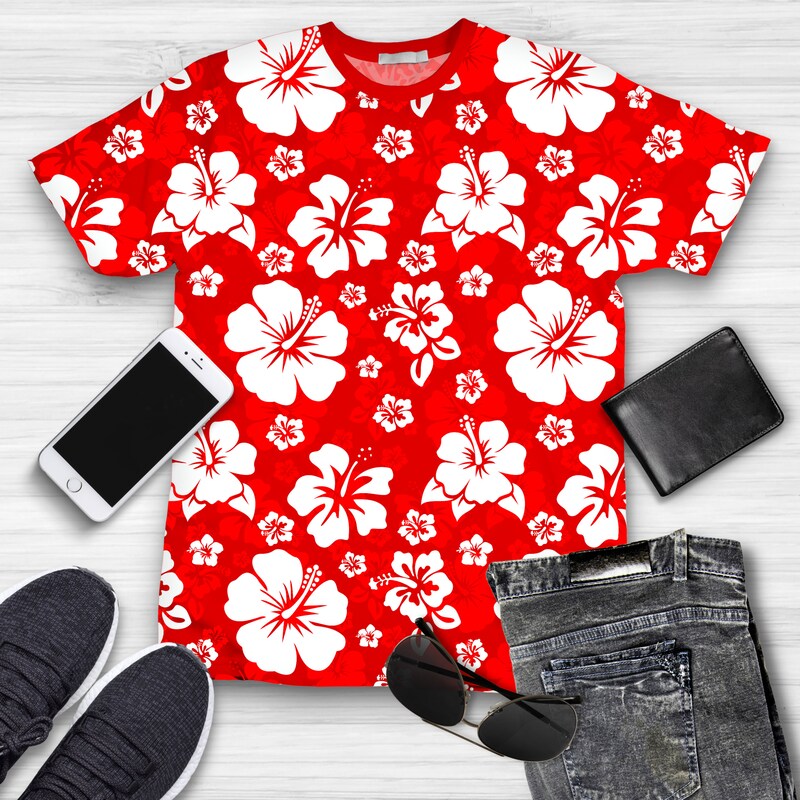 Hibiscus Short Shirt