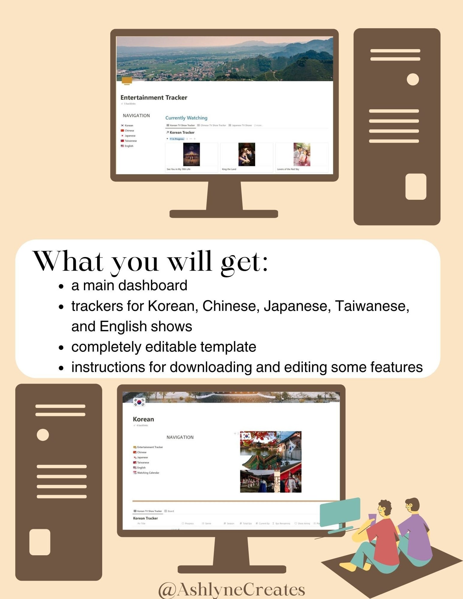 Notion TV Show Tracker Template Etsy Notion TV Show Tracker Template Etsy