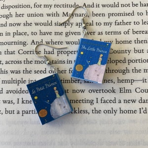 CUSTOM Tiny Book Earrings