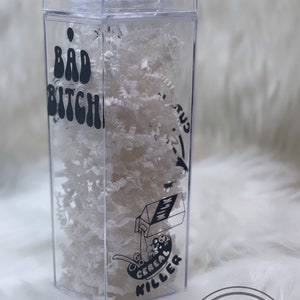 Dolls Kill Inspired Milk Carton Gothic Misfit Milk Carton Water Bottle Punk Rock, Goth, Glam Fashion Water Bottle image 4