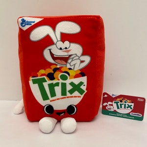 Funko General Mills 7” Trix Cereal Collectible Plush. New with tags.