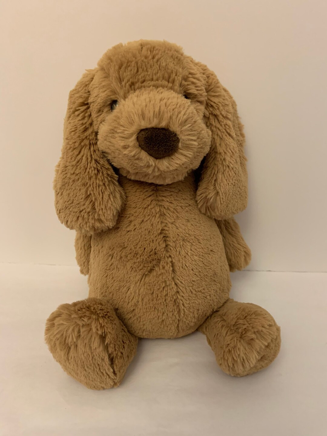 Jellycat Bashful Puppy Dog Stuffed Animal Toffee Tan Brown Etsy