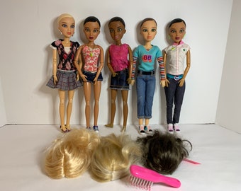 Spin Master Ltd LIV Dolls Lot of 5 W Wigs Sophie Alexis First Edition Etsy