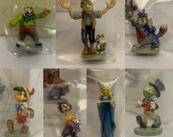 Disney Goebel Miniatures By Olszewski Pinocchio set of Goebel Miniatures New In Box!