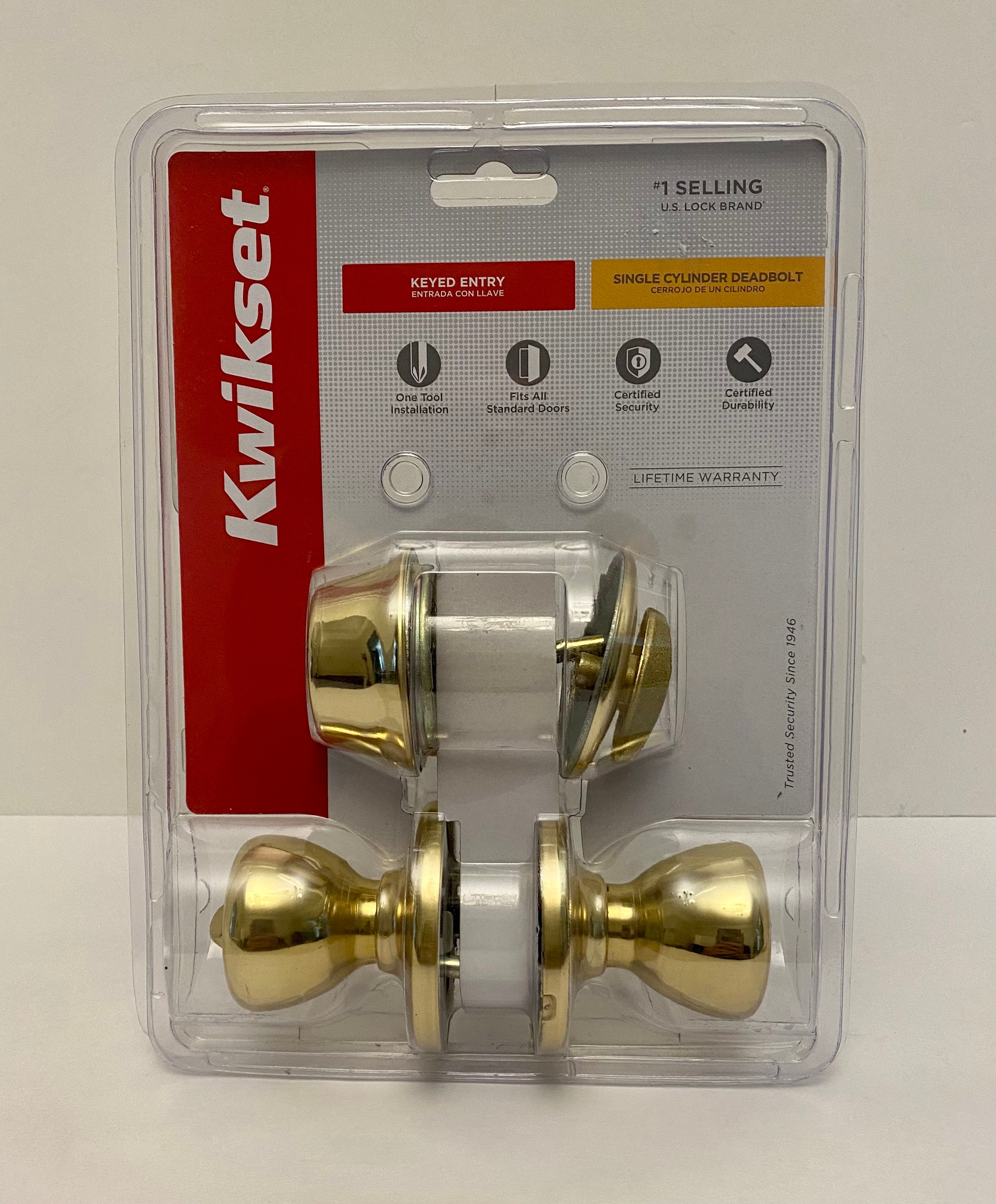 Keyed entry door knob discount